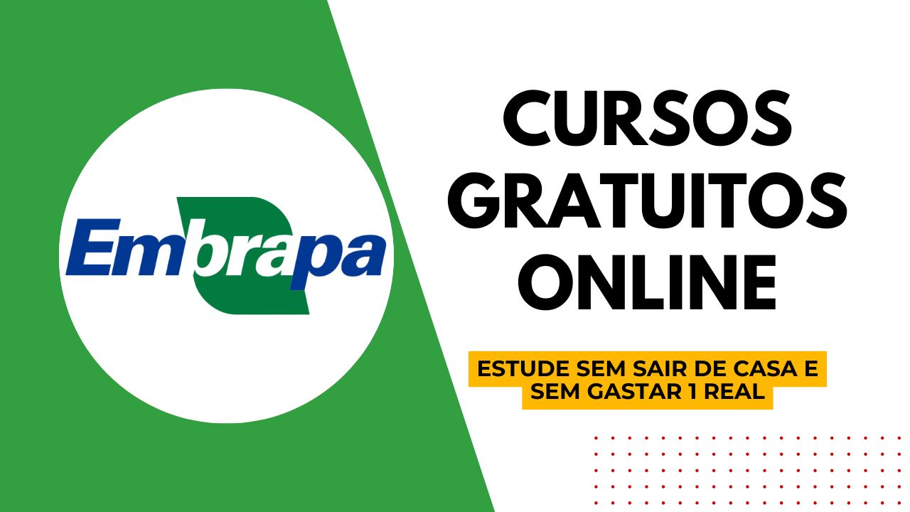 Participe do curso gratuito da EMBRAPA sobre produção animal em pastagens e sustentabilidade. Capacitação online, autoinstrucional, com certificado e sem taxa de inscrição.