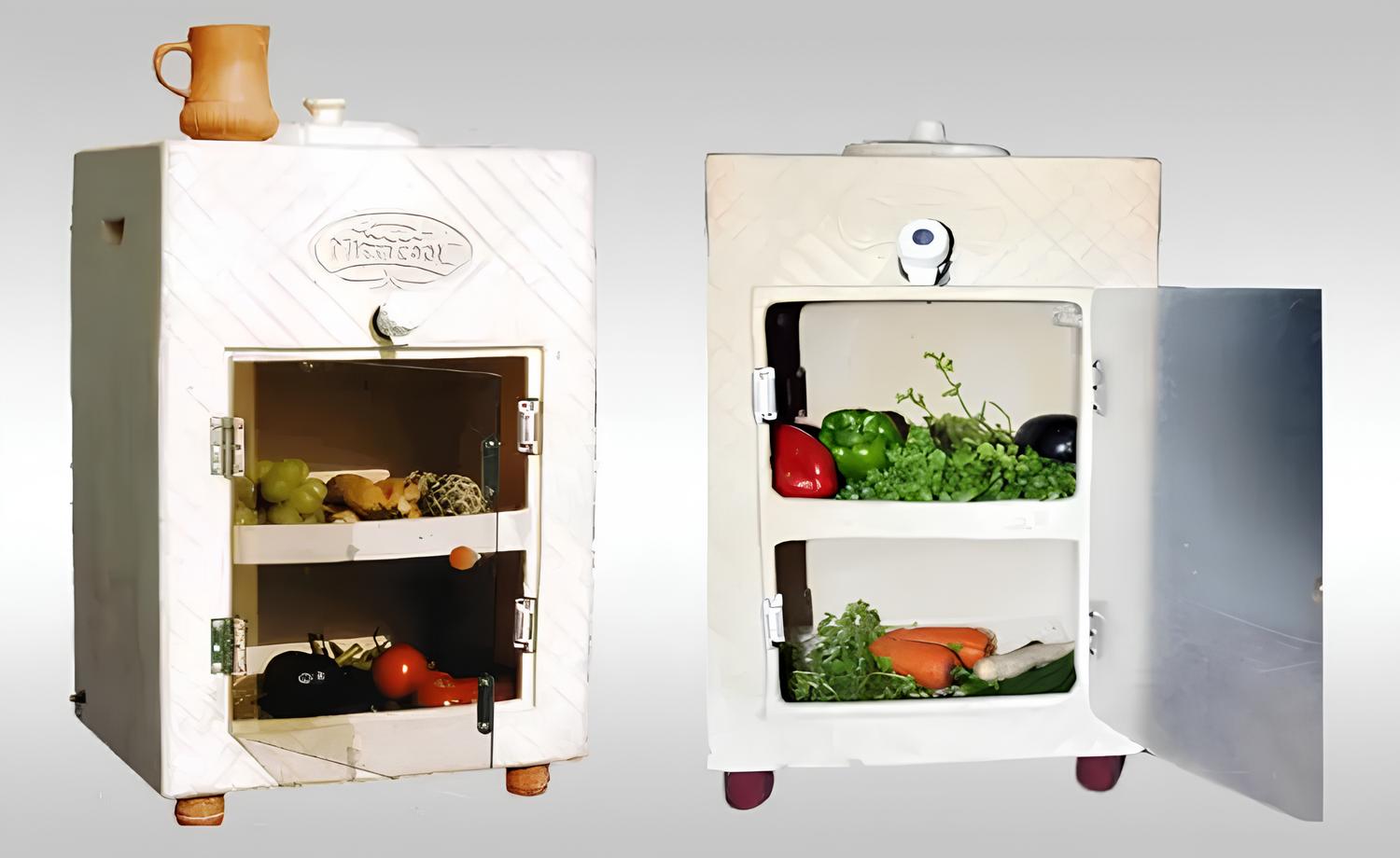 Homem cria geladeira que funciona sem eletricidade, conserva alimentos por evaporação natural e custa o equivalente a apenas R$ 135