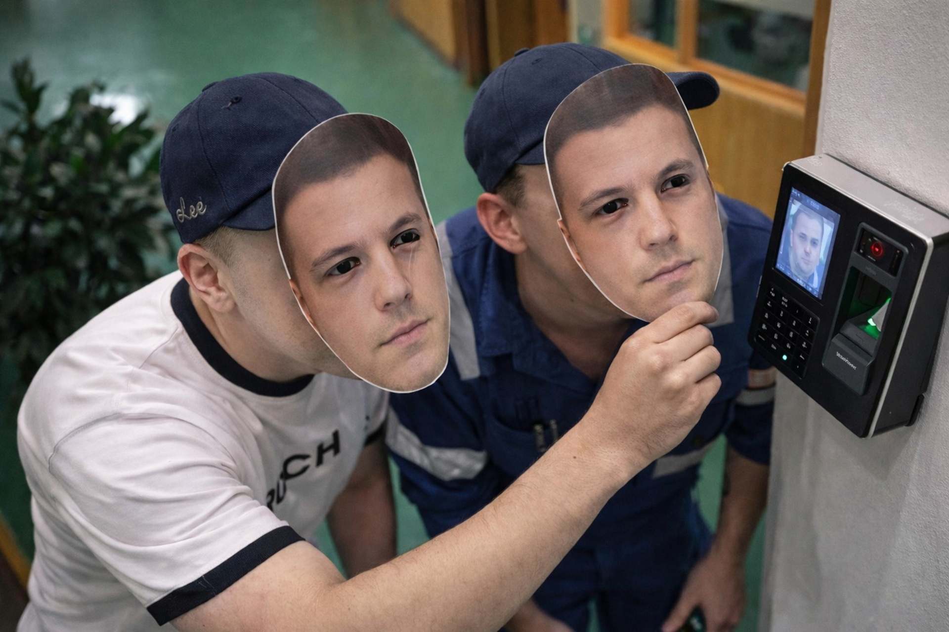 Funcionários usaram máscaras de papel para burlar reconhecimento facial, registrar ponto sem trabalhar e receber auxílios, levantando críticas