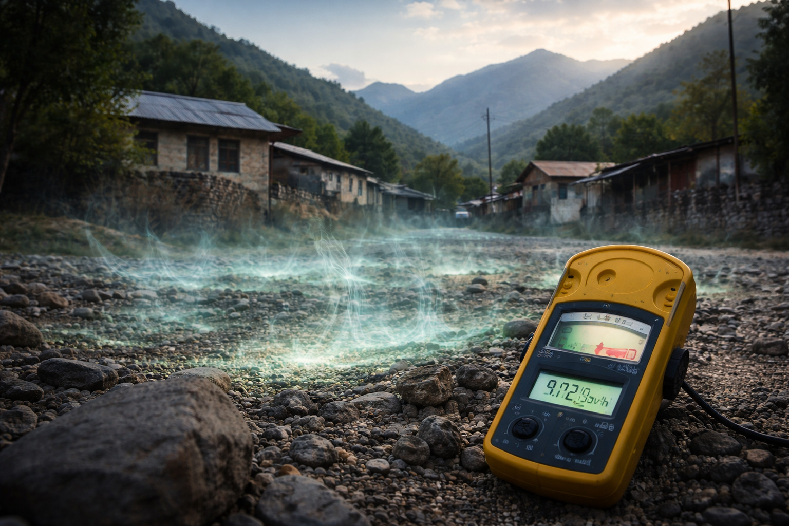 Não é Chernobyl: existe um lugar onde o solo é naturalmente tão radioativo que moradores precisam limitar o tempo de permanência para evitar doses perigosas de radiação