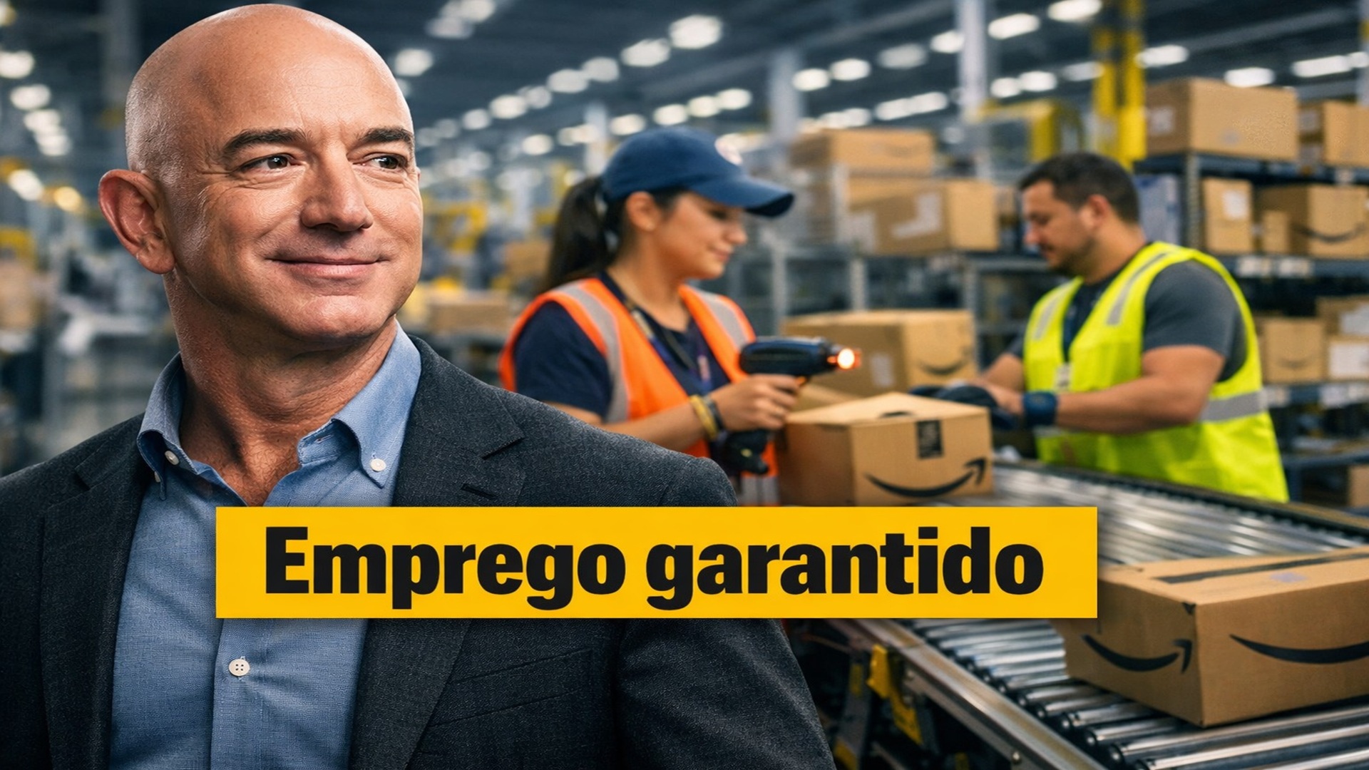 Jeff Bezos afirma que a inteligência artificial não substituirá inventores, destacando a importância da criatividade disruptiva no futuro do mercado de trabalho.