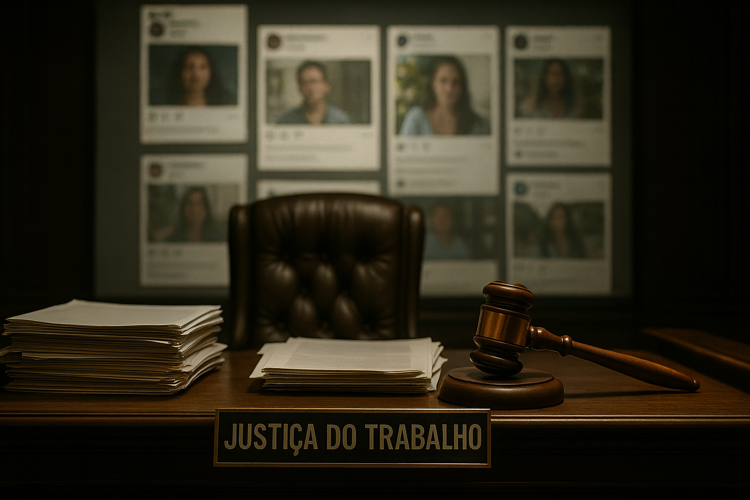Tribunal julga justa causa de empregada que publicou fotos em eventos durante licença médica.