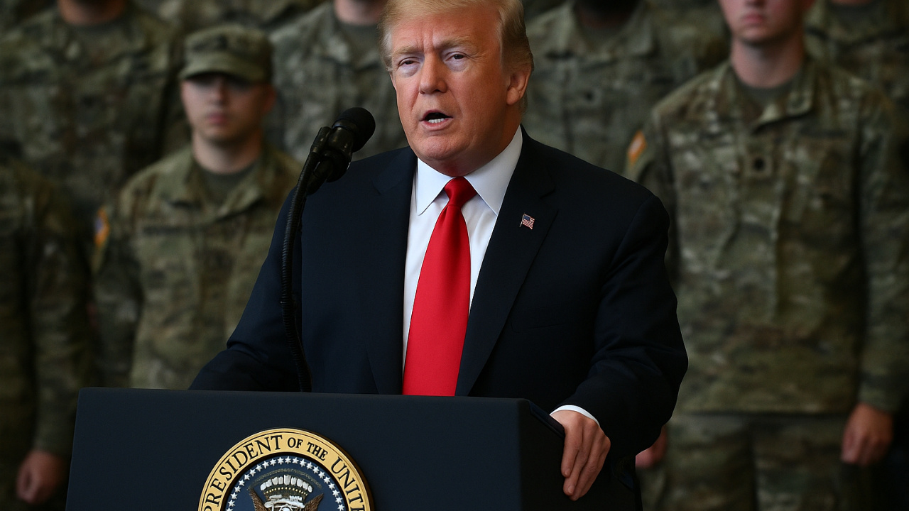 Relatório aponta que o Governo Trump vai reajustar presença militar global para focar na América Latina e fortalecer operações.