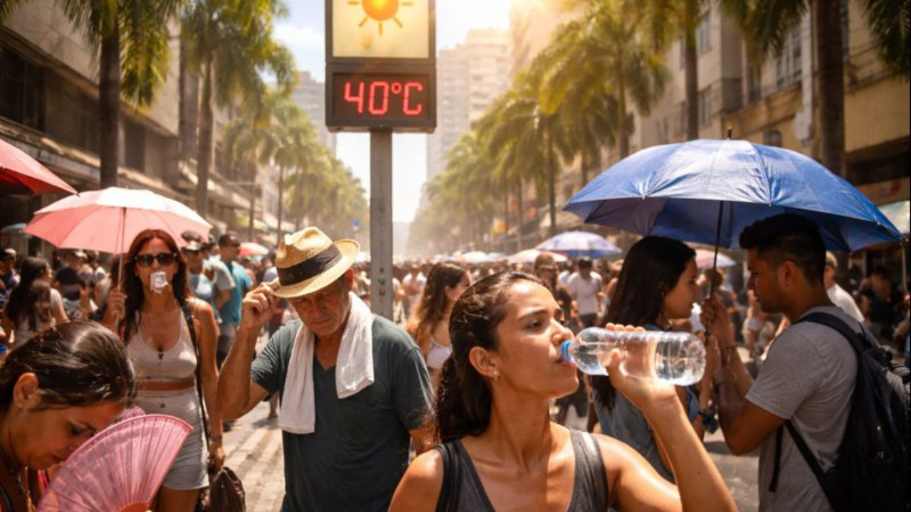Especialistas alertam: onda de calor e calor extremo ampliam riscos à saúde e exigem cuidados para evitar hipertermia.