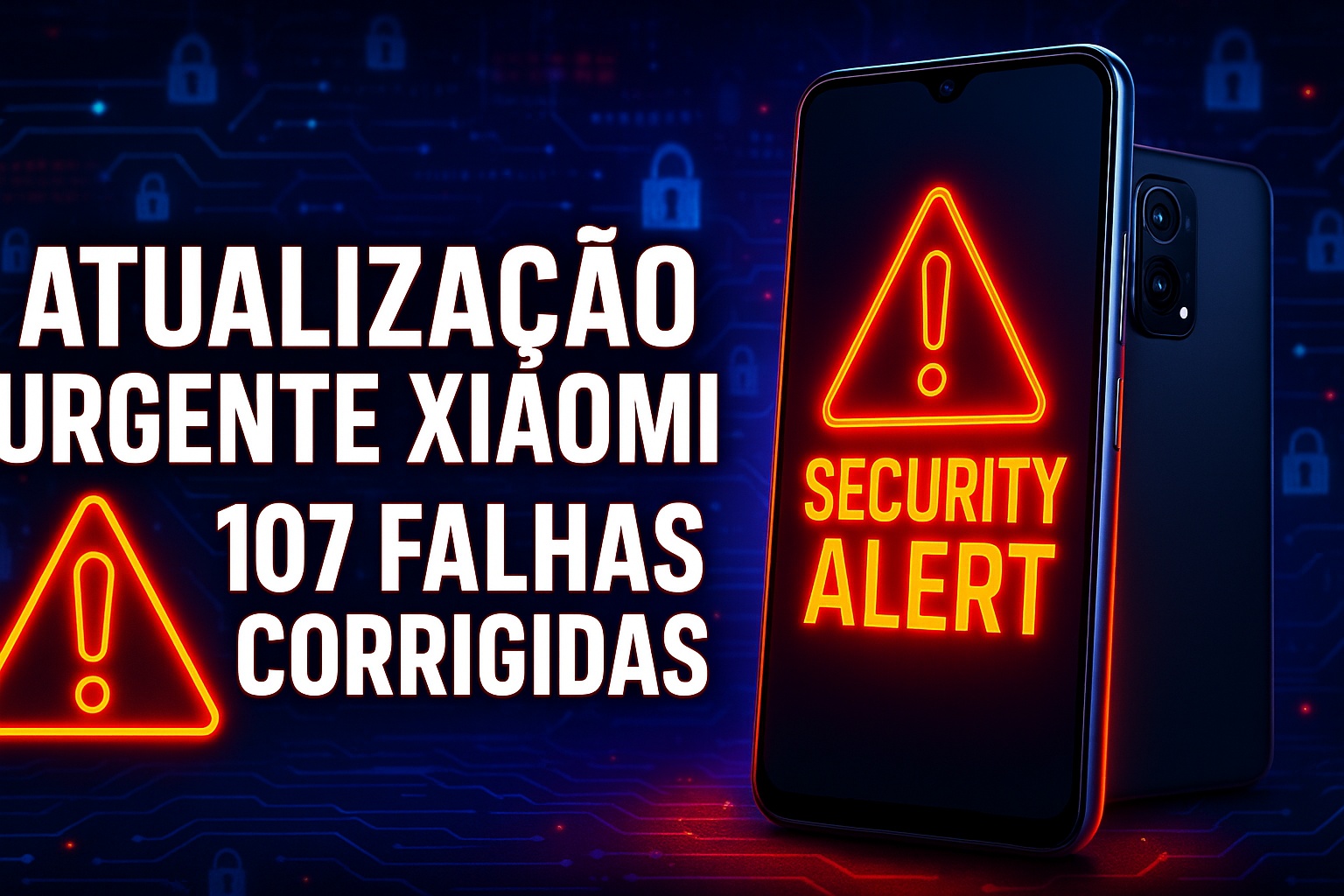 Xiaomi libera atualização urgente com correção de 107 falhas de segurança em toda a linha de smartphones; mais de 18 modelos estão na lista, confira!