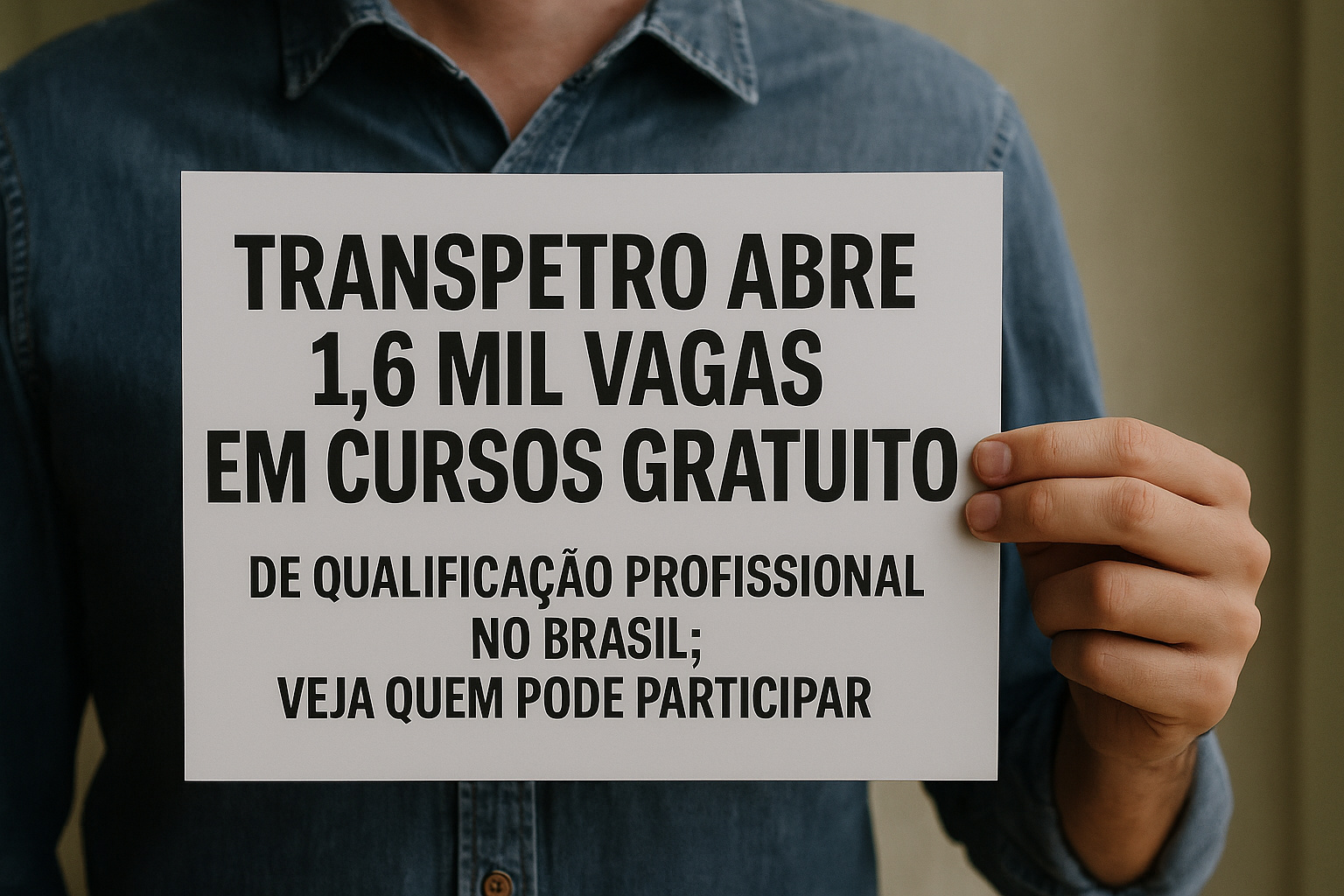 Transpetro lança megaoferta de cursos gratuitos e abre 1,6 mil vagas de qualificação profissional no Brasil; veja quem pode participar