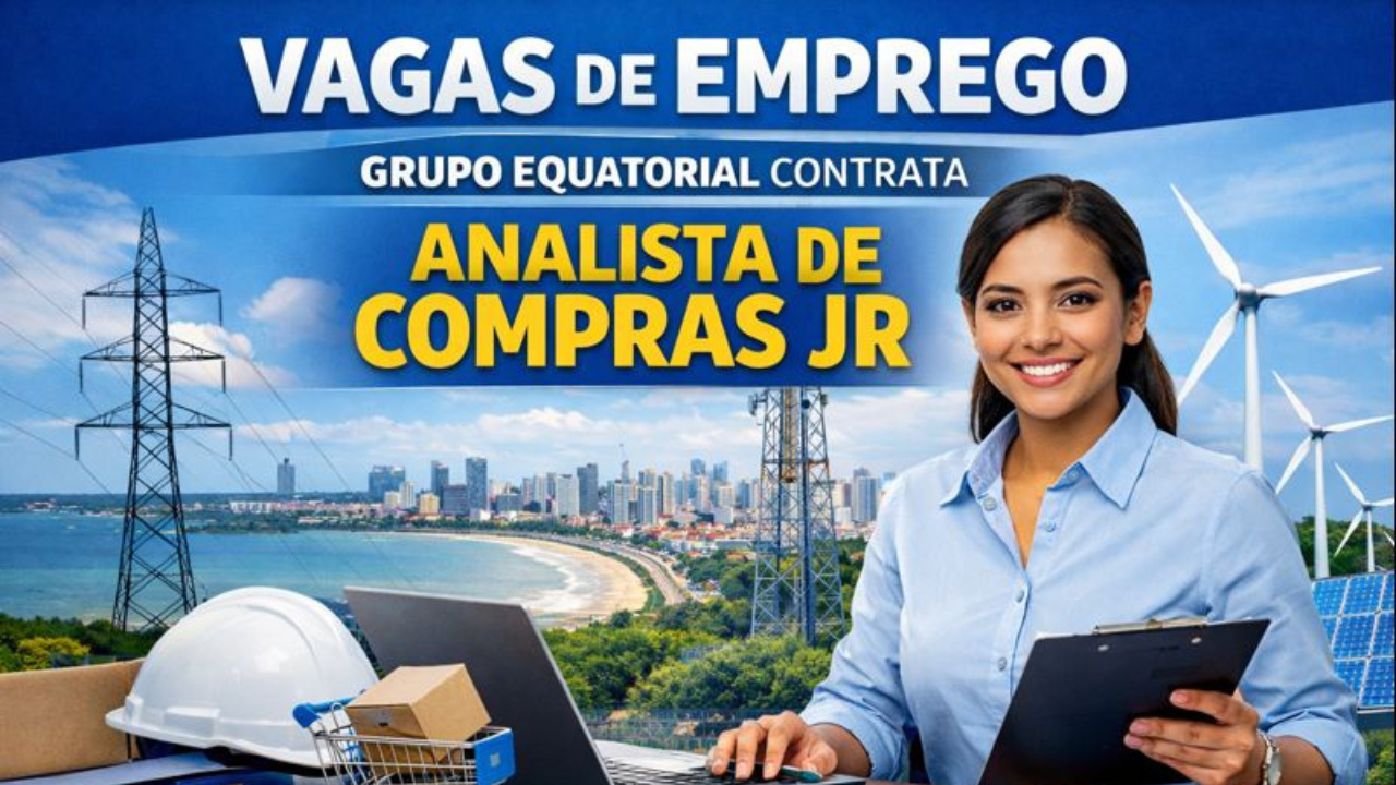 Vagas de emprego no Grupo Equatorial para Analista de Compras Jr em São Luís. Veja requisitos, benefícios e prazo de inscrição.