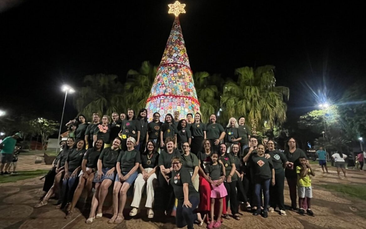 Árbol de navidad de Ganchillo