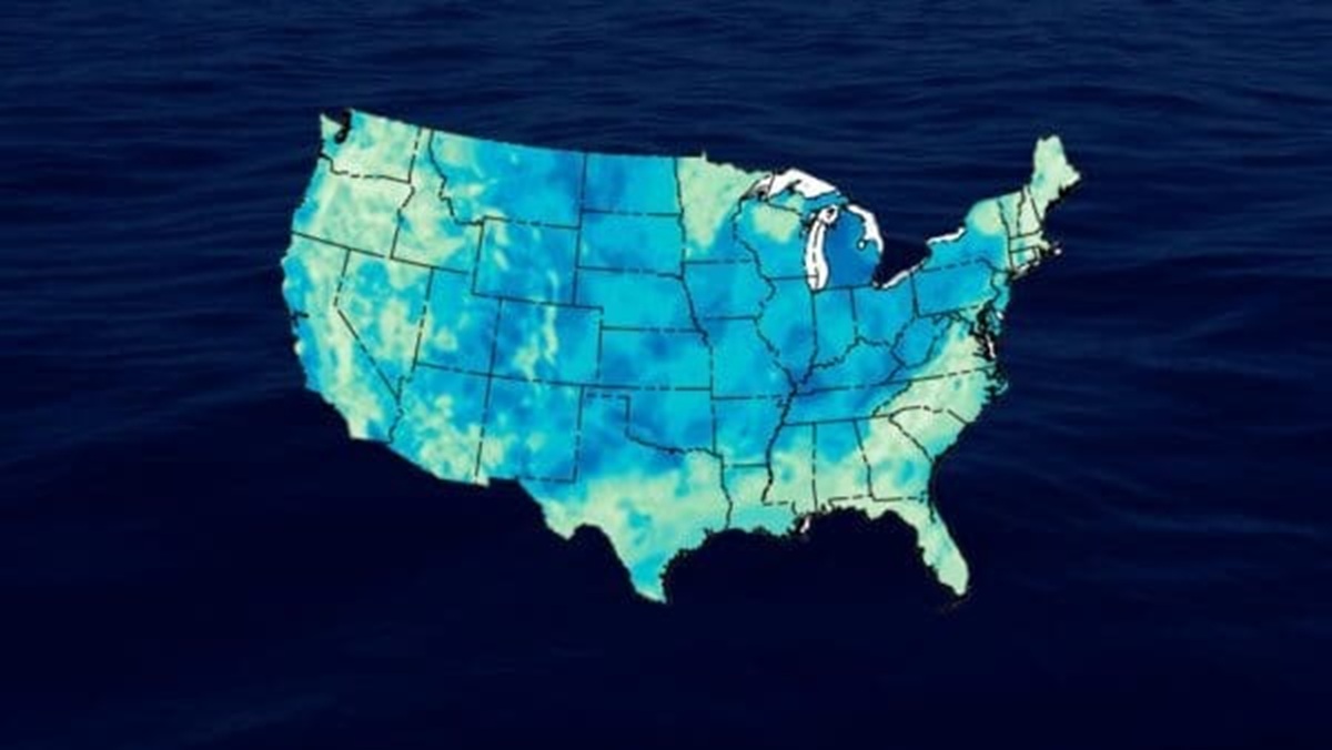 Mapa do USGS revela reservas ocultas de hidrogênio geológico nos EUA, com potencial energético elevado e impacto direto na matriz energética e nas emissões.