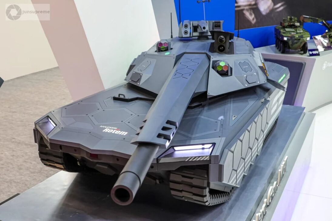 El K3 de Hyundai es un tanque furtivo a hidrógeno con inteligencia artificial y drones, creado por Corea del Sur para redefinir el futuro de la guerra terrestre.