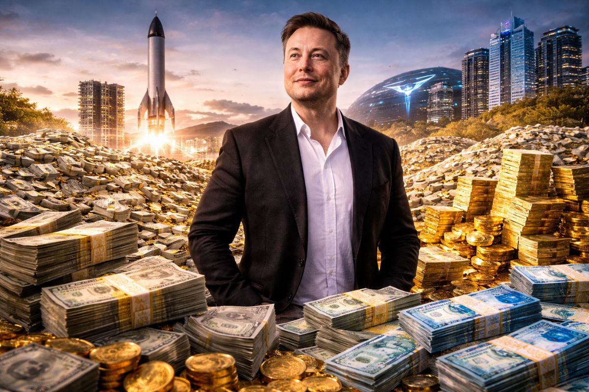 Fortuna de Elon Musk no Brasil: cálculo de R$11.715 por pessoa, comparação com PIB, papel da tecnologia e contraste com salário em 2026, destacando concentração global e efeitos hipotéticos em consumo, crédito e inflação.
