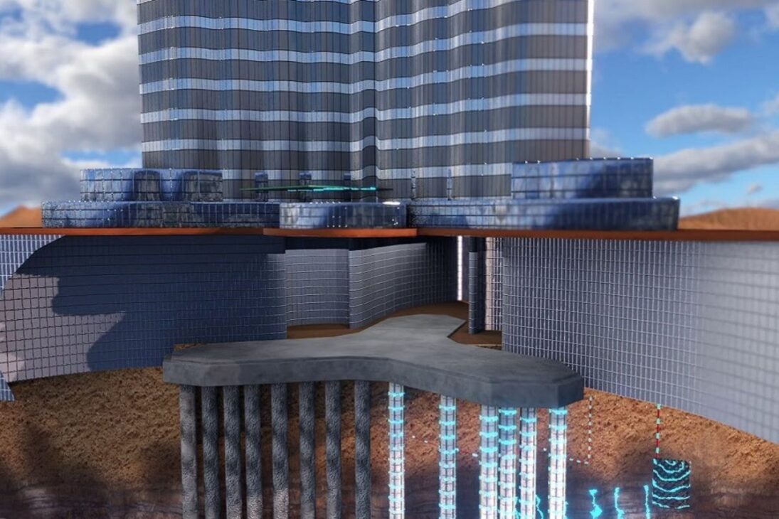 Edificio Más Alto Del Mundo: Entienda Cómo La Fundación Combina Concreto, Estacas Y Gaiola De Refuerzo Para Formar Una Alfombra Estructural Capaz De Sostener Cargas Extremas Por Décadas.
