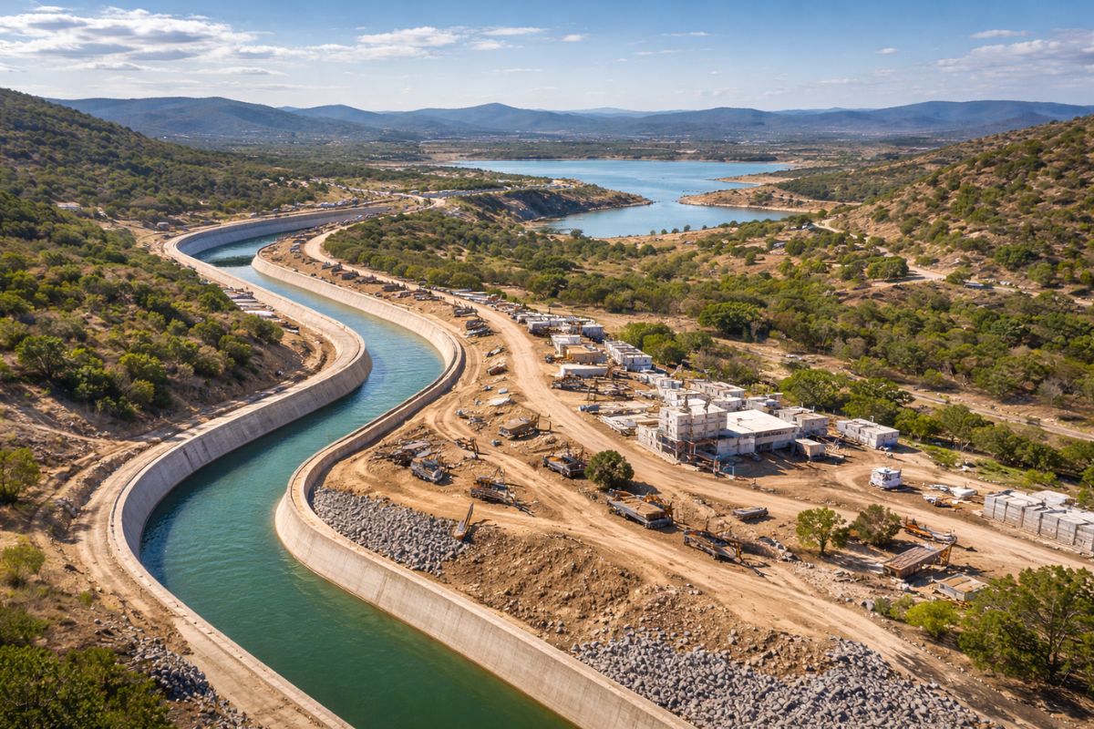 A maior obra hídrica estadual do Brasil chega a 91% com 145,3 km, conclusão em junho de 2026; lotes 3 e 4 somam R$ 1,084 bilhão no Cinturão das Águas