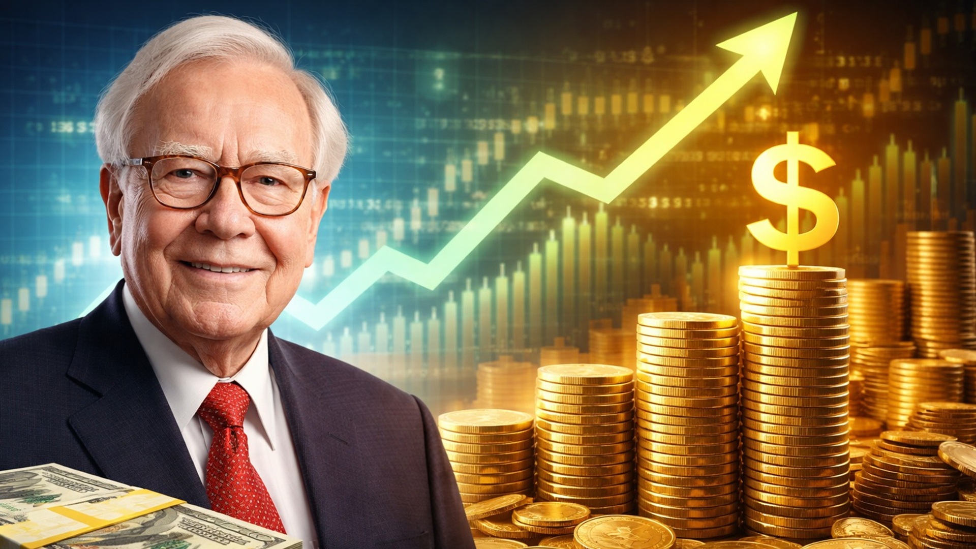 Buffett deixa a Berkshire em 2025 com US$ 150 bilhões e reforça por que começar cedo e usar juros compostos foi decisivo.