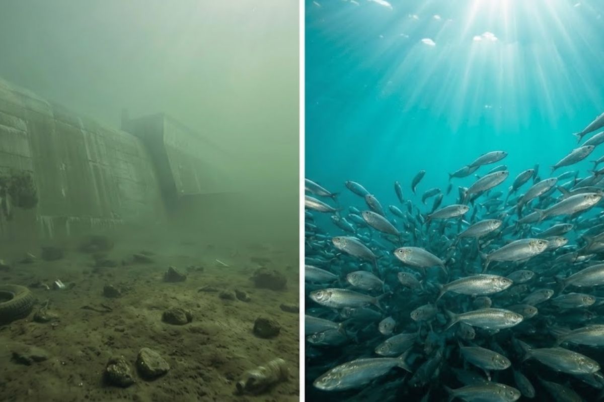 Barragem histórica no rio KBEC impulsiona remoção de barragens, restauração de ecossistemas e migração de peixes em recuperação ambiental recorde.