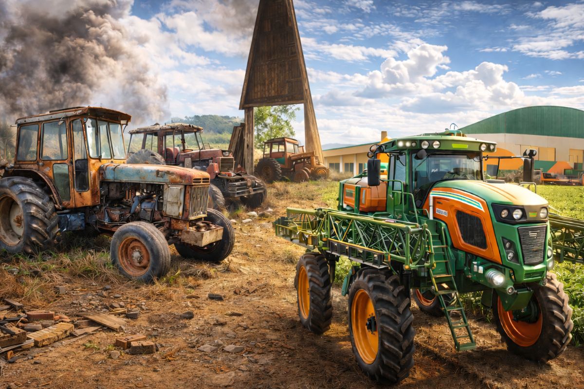 Brasil quase teve um império de máquinas agrícolas, mas CBT e Malves caíram; a Stara sobreviveu, saiu de uma oficina gaúcha, virou potência de precisão