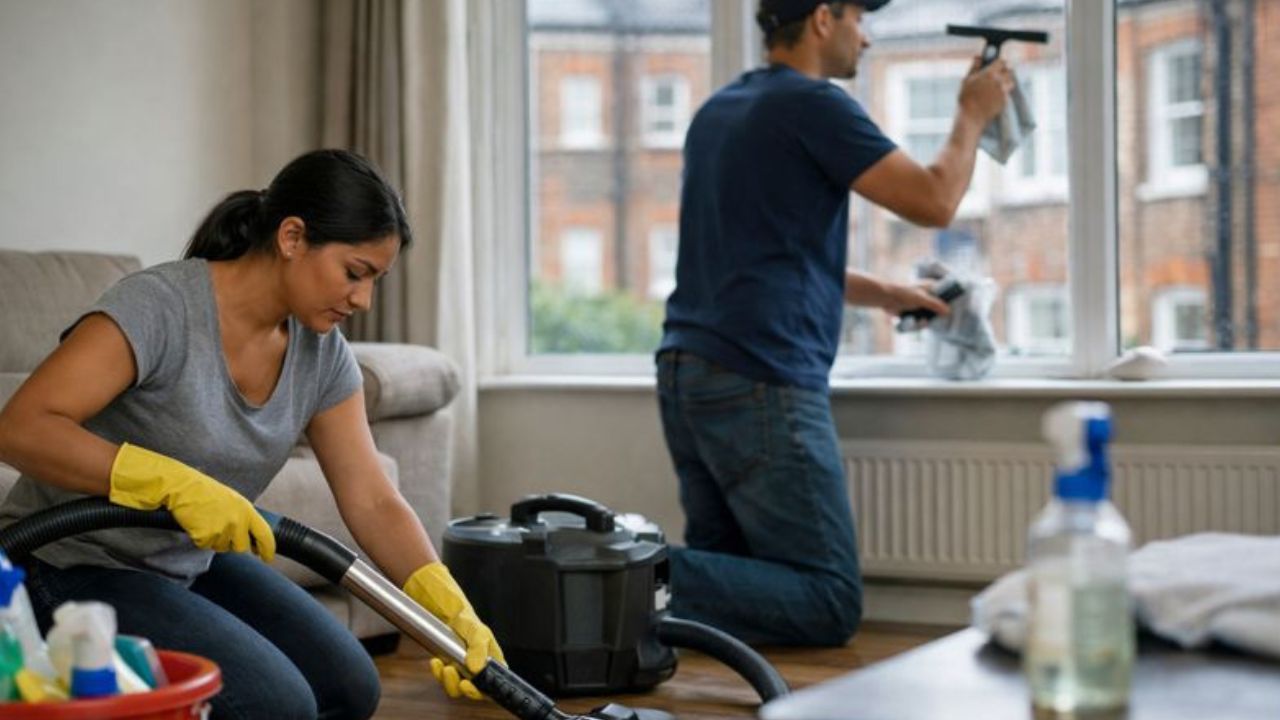 Brasileiros atuam na limpeza em Londres após abandonar carreiras no Brasil. Imigrantes enfrentam informalidade e medo no Reino Unido.