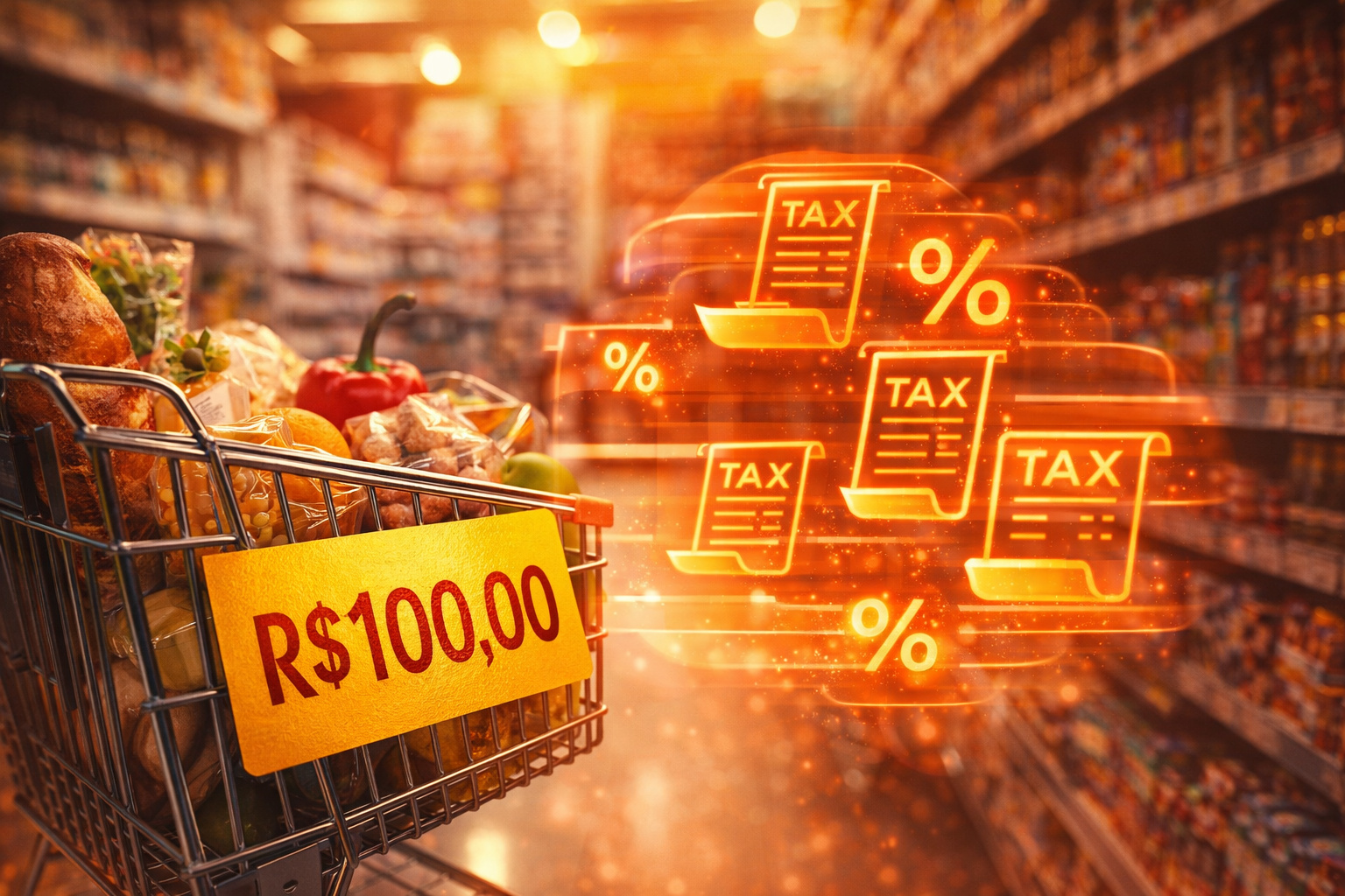 impostos no Brasil - carga tributária - ICMS