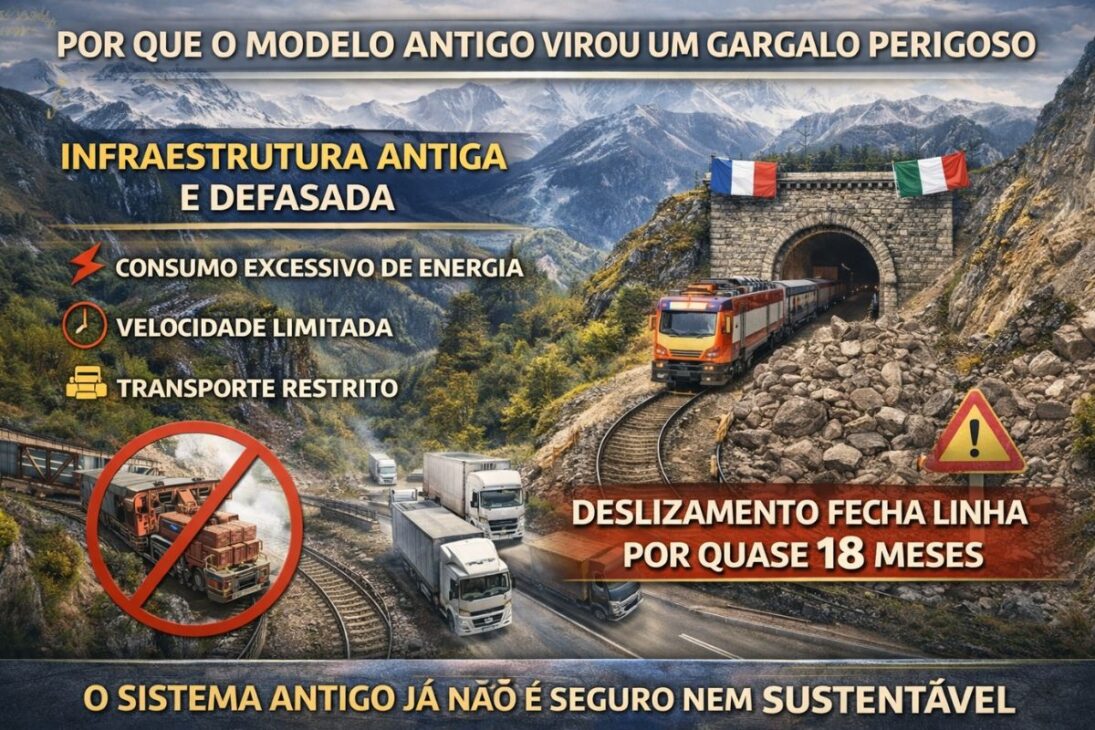 Túnel de base Mont Cenis, el túnel Mont Cenis bajo los Alpes, quiere sacar de las carreteras 1 millón de camiones con trenes a 220 km/h para conectar Francia e Italia.