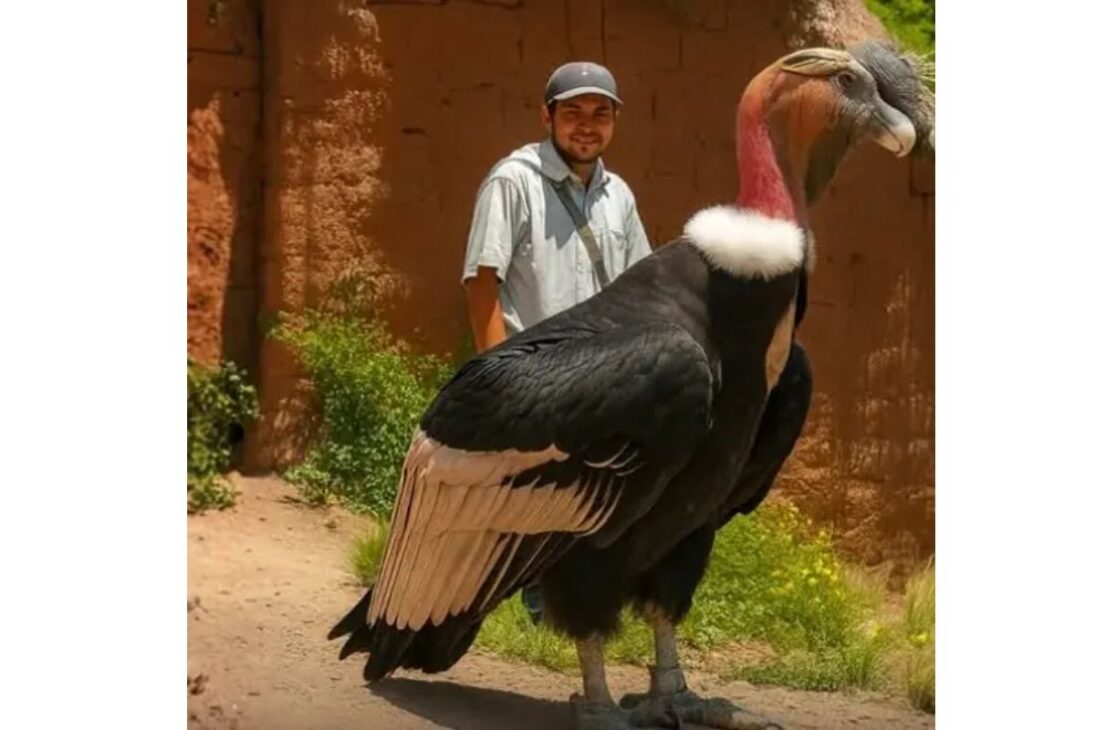 Con alas de 3,2 m, el condor-andino domina los cielos, es símbolo sagrado de las aves de los Andes y hoy está en la lista de especie casi amenazada.