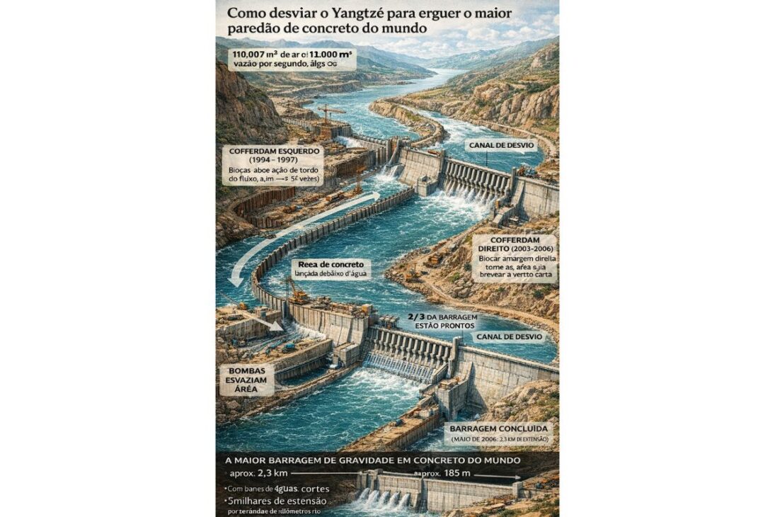Entiende cómo la Represa De Las Tres Gargantas en el Yangtsé genera más energía que plantas nucleares, con turbinas y esclusas en el límite de la ingeniería.