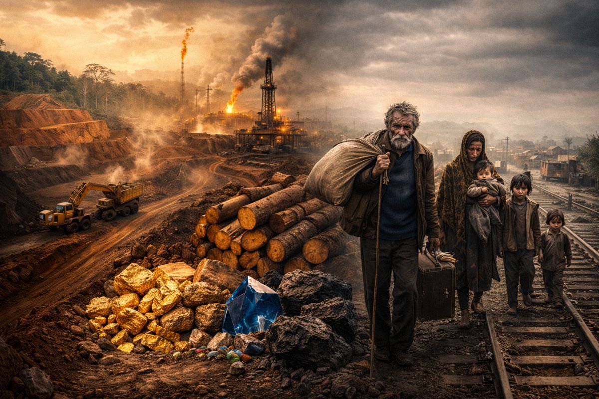 Como a Virgínia Ocidental, único estado a perder população desde 1950, viu geografia e carvão moldarem um declínio demográfico de 75 anos, apesar de trilhões em recursos naturais.