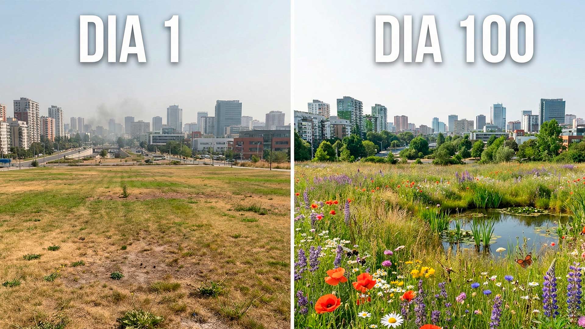 De gramado a prado, por que países estão desgramando cidades pelo mundo, o corte frequente virou problema e a solução de plantar nativas com flores está ganhando força