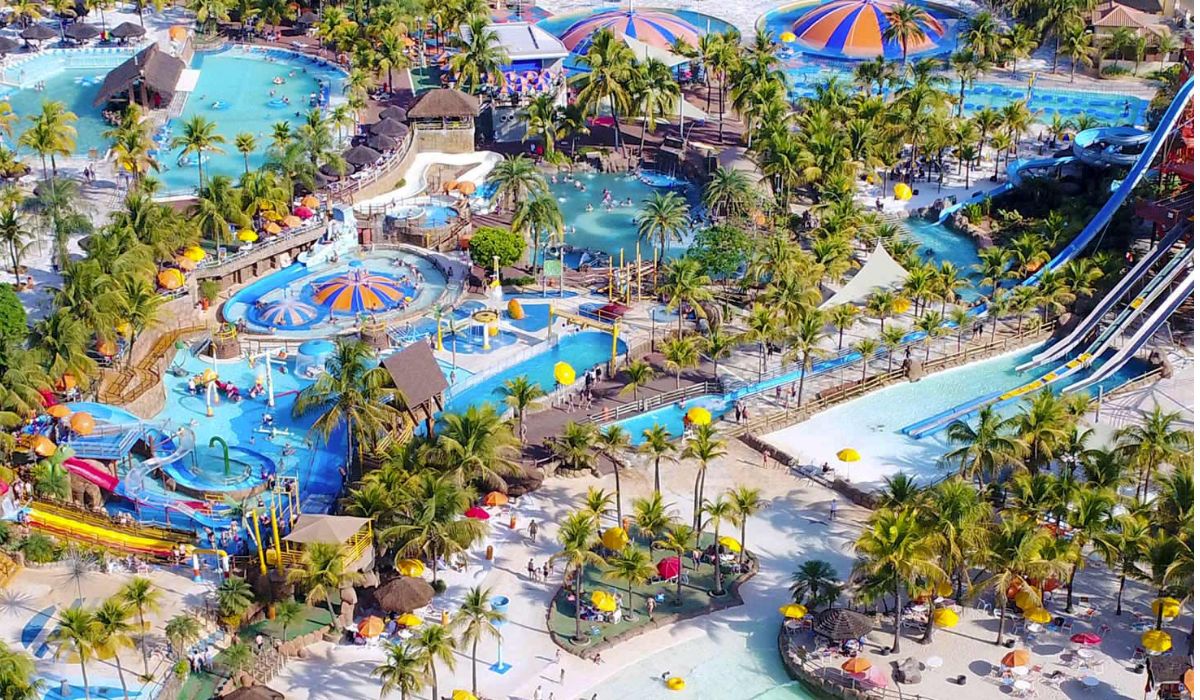 Parque aquático de Olímpia supera a Disney e entra no Top 5 mundial, segundo ranking da TEA, reforçando o Brasil no turismo global. (Imagem: Reprodução)