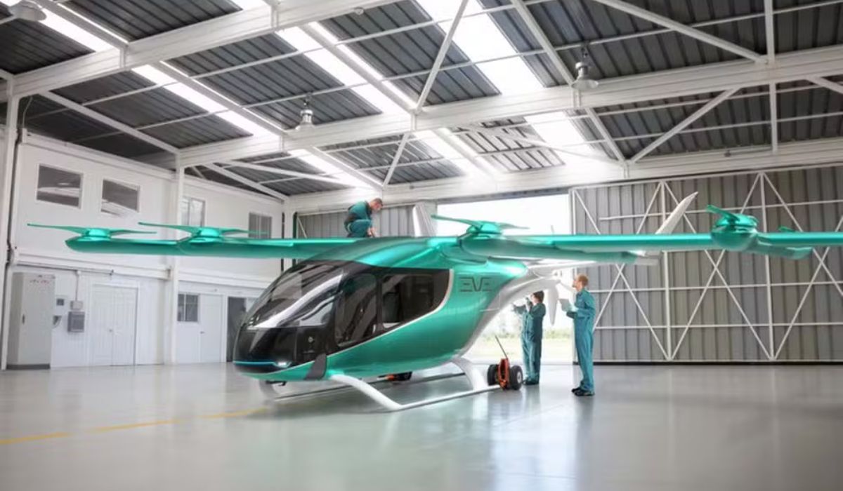 Eve Air Mobility capta US$ 150 milhões e soma US$ 1,2 bilhão para desenvolver eVTOL da Embraer e avançar na mobilidade aérea urbana. (Imagem: Divulgação/Anac)