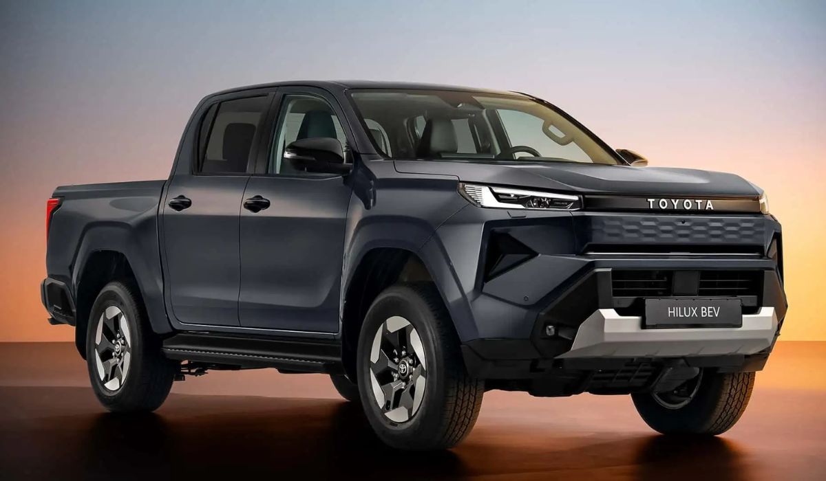 Nova Toyota Hilux adota traços da Tacoma, renova cabine e prepara híbrido leve 48V; lançamento no Brasil é esperado ainda para 2026. (Imagem: Divulgação/Toyota/Motor1)