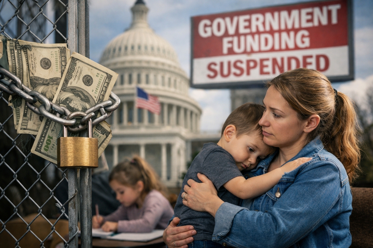 Governo dos EUA retém verbas para assistência a famílias com crianças em vários estados, exigindo documentação adicional para liberar os recursos