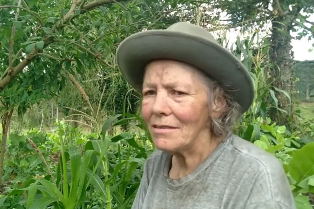 Hermanas de 72 y 73 años viven solas, mantienen huerta, van a la feria con leche y basan cuidados en plantas medicinales, mostrando rutina, ingresos y autocuidado en el interior.