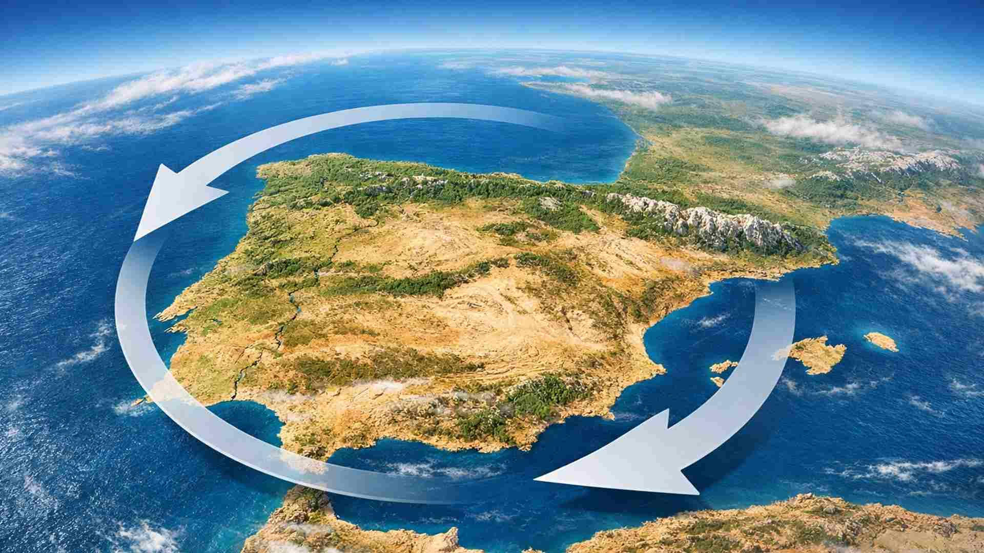 Estudo confirma rotação lenta da Península Ibérica causada pela pressão entre África e Eurásia, com base em dados sísmicos e GNSS.