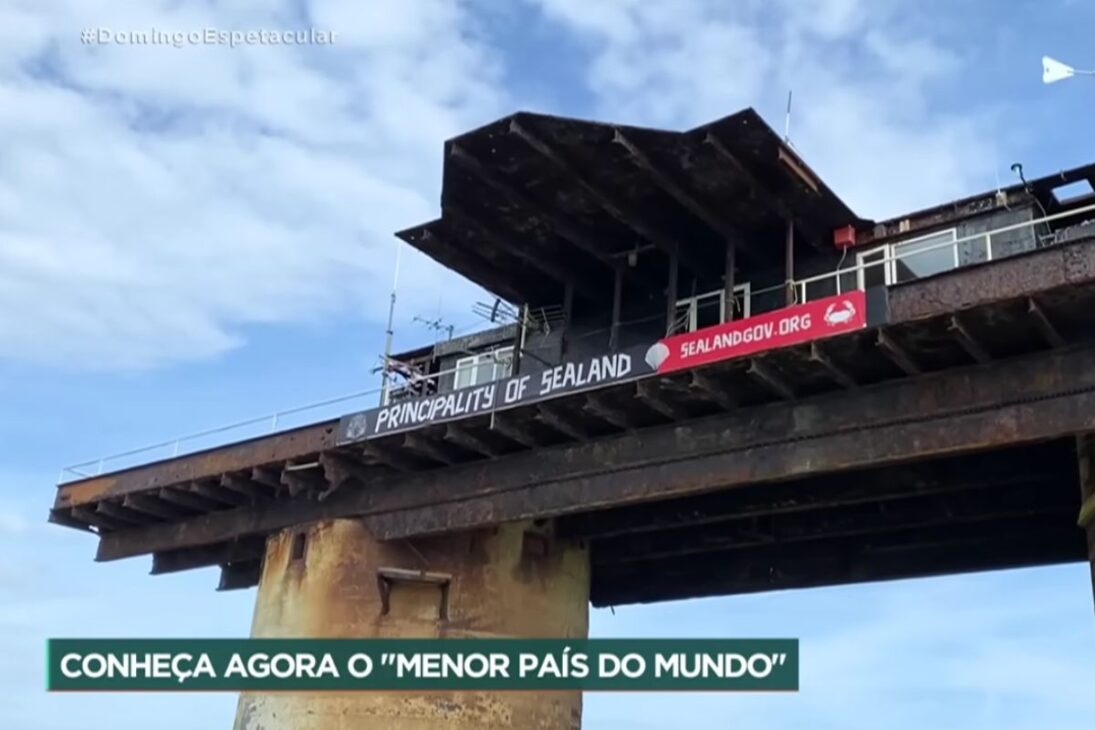 país minúsculo en medio del mar sobrevive en plataforma militar de la Segunda Guerra Mundial, cerca de Inglaterra, y sigue como Sealand hasta hoy.