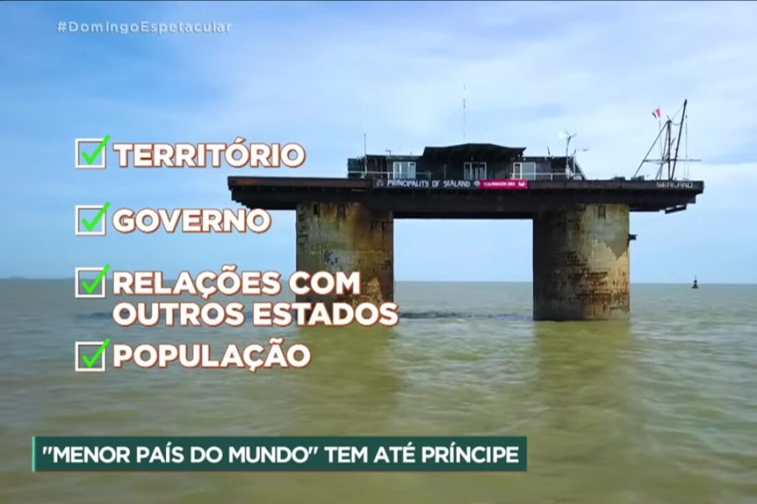 país minúsculo en medio del mar sobrevive en plataforma militar de la Segunda Guerra Mundial, cerca de Inglaterra, y sigue como Sealand hasta hoy.