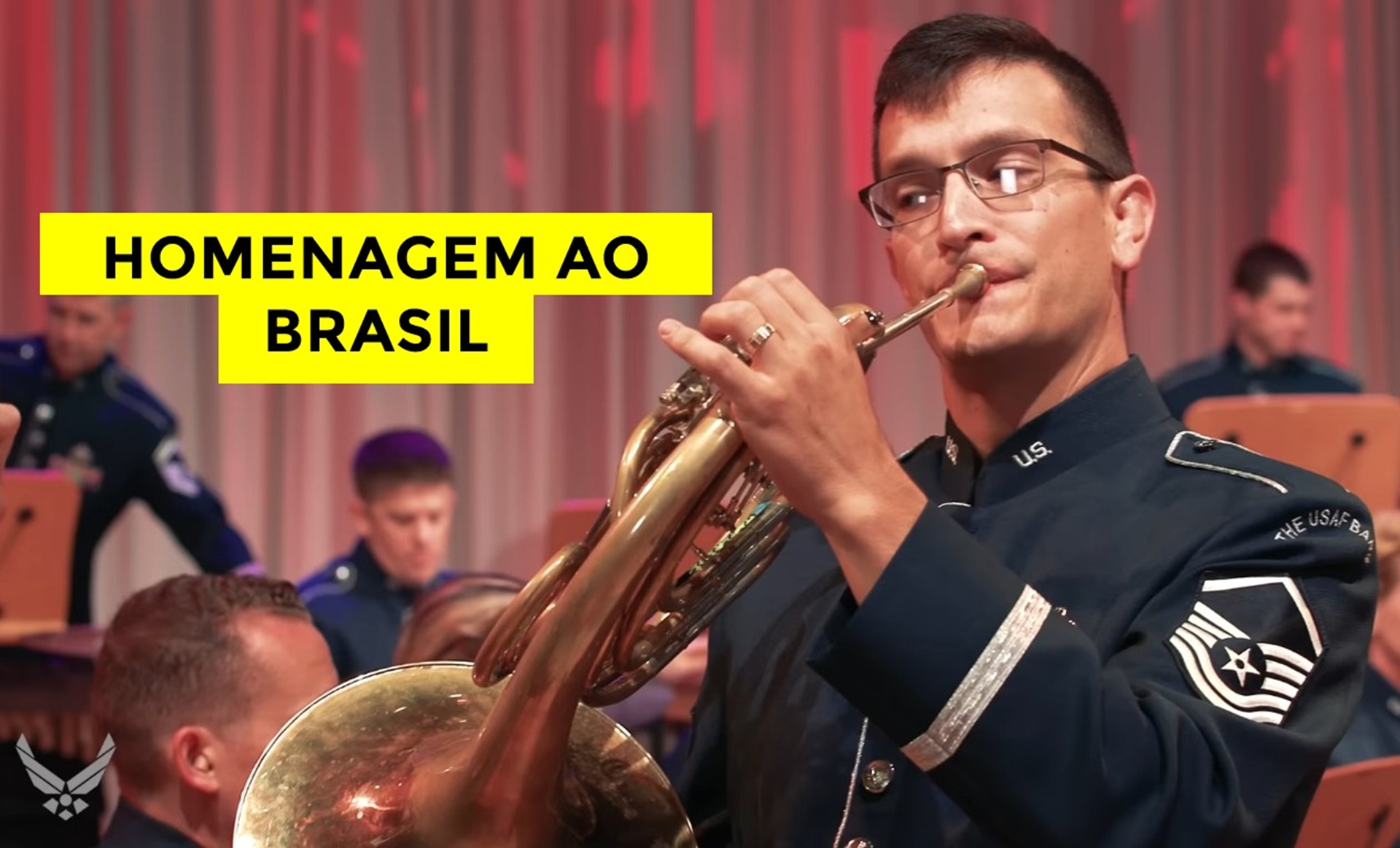 Força Aérea dos EUA executa “Tico-Tico no Fubá”, de Zequinha de Abreu, em apresentação oficial e reforça alcance global da música brasileira.