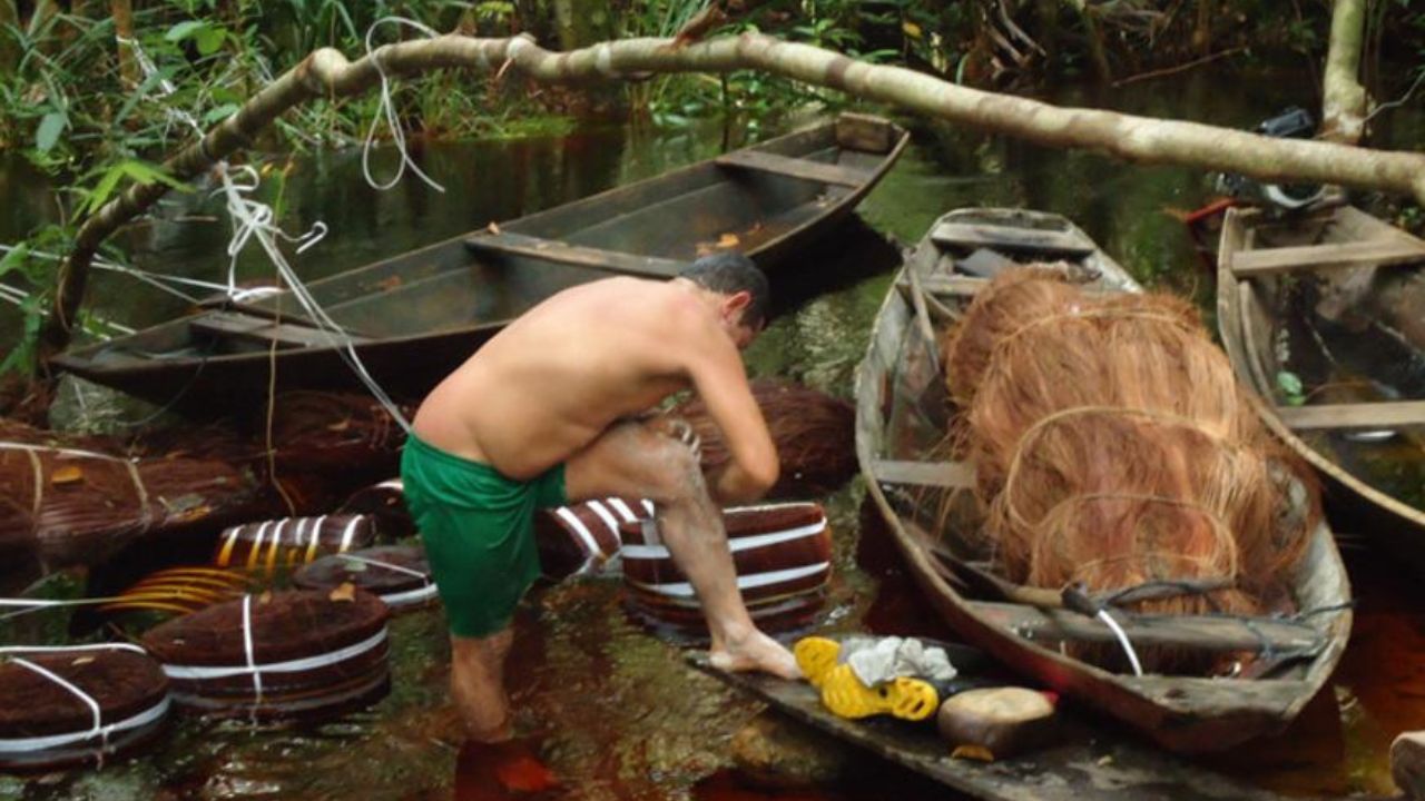 Famílias vivem há décadas isoladas na Amazônia, sobrevivem da coleta de piaçaba e enfrentam o isolamento extremo, a precariedade e a ausência de serviços básicos