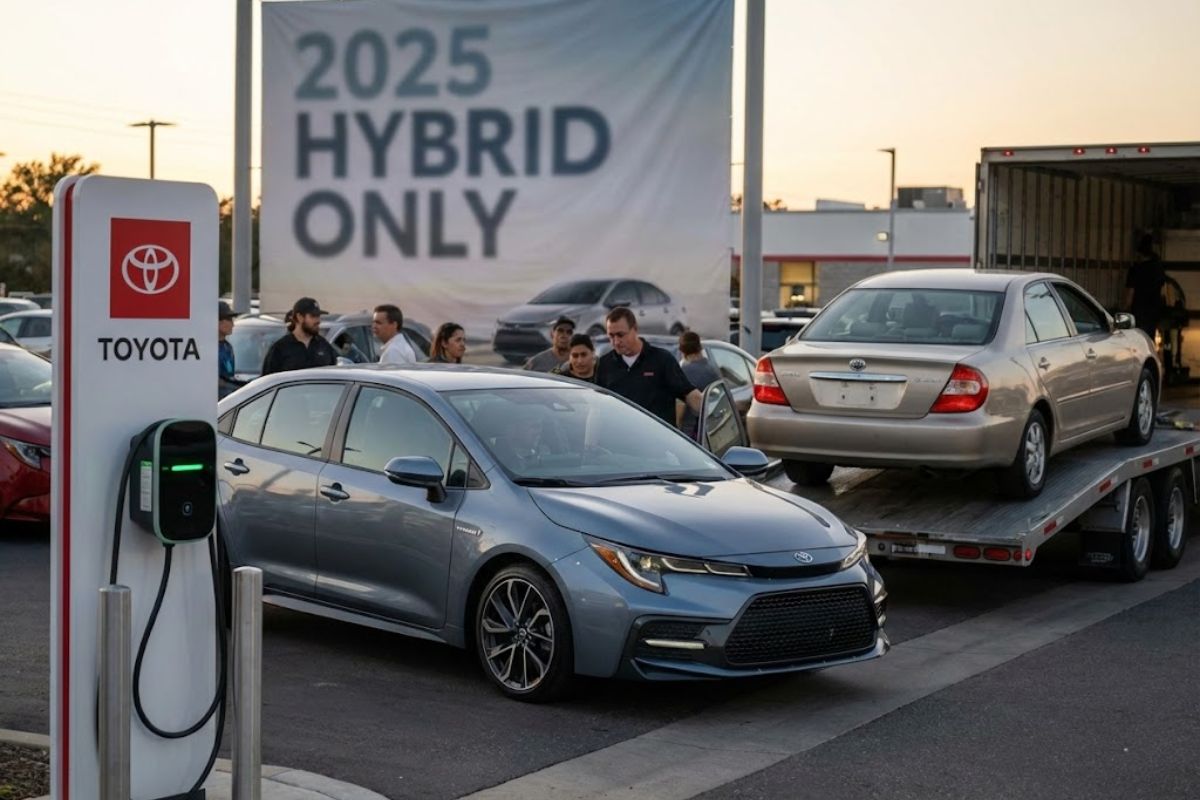 Fim do Corolla a gasolina no Japão: Corolla híbrido 2025 adota motorização híbrida para reduzir emissões. Entenda o que muda no Japão.