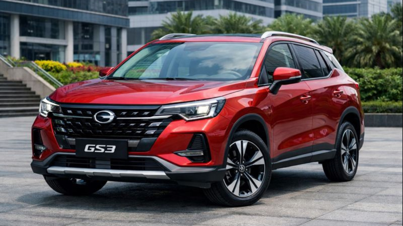 GAC GS3 será lançado no Brasil em 2026. SUV chinês aposta em motor a combustão, bom espaço interno e preço competitivo.