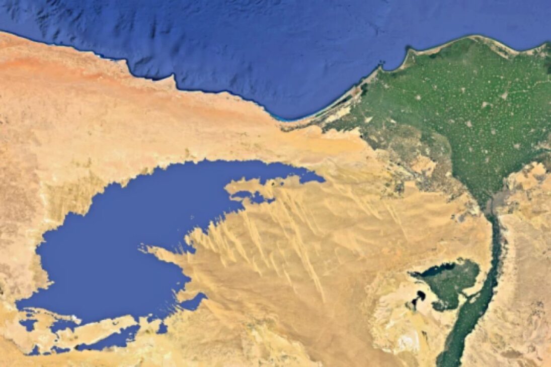 Egipto Evalúa Inundar El Desierto Con Agua Del Mediterráneo En La Depresión De Qatar; La Evaporación Intensa Puede Concentrar Sal, Elevar Costos Y Limitar La Generación Hidroeléctrica, Según El Estudio De Viabilidad De 2023.