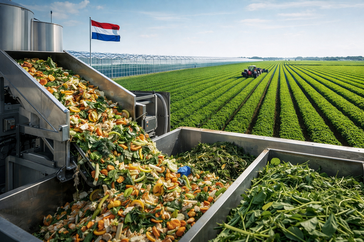 Holanda transforma lixo orgânico em fertilizante, abastece milhões de hectares agrícolas, lidera a produtividade mundial e prova como um país minúsculo virou potência do agro sustentável