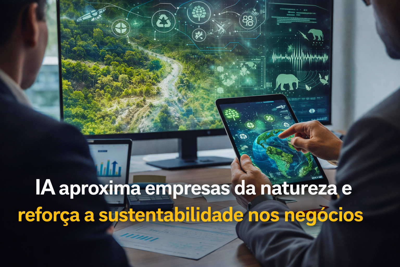 IA aproxima empresas da natureza e reforça a sustentabilidade nos negócios
