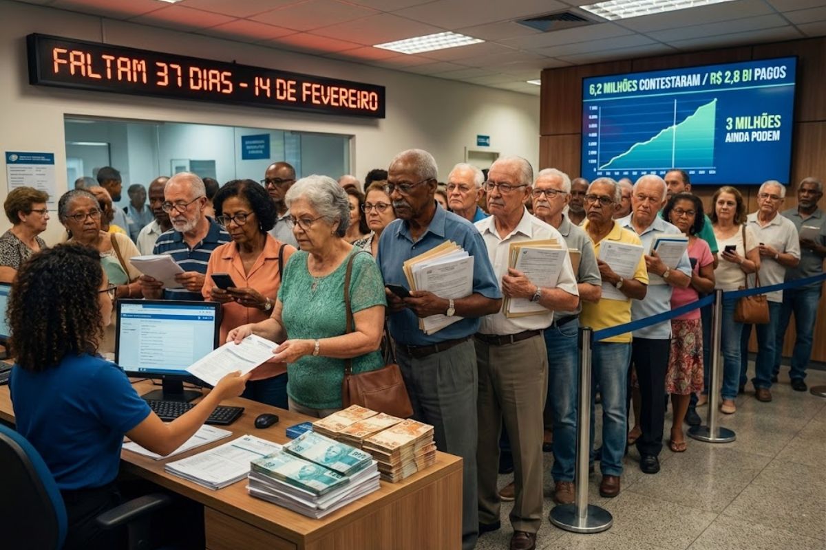aposentados e pensionistas têm até 14 de fevereiro para pedir devolução de descontos não autorizados no INSS e iniciar a contestação pelos canais oficiais.