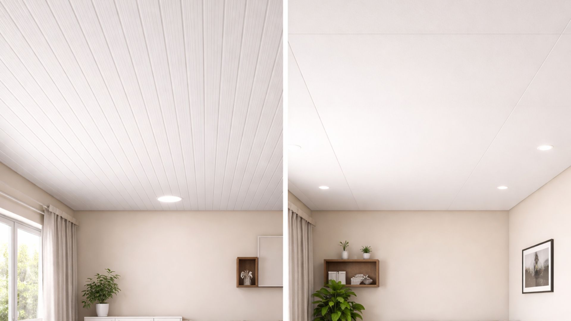 Comparação mostra quanto custa instalar forro de PVC ou forro de gesso em casa popular, analisando preço por m², mão de obra, tempo de obra e manutenção.