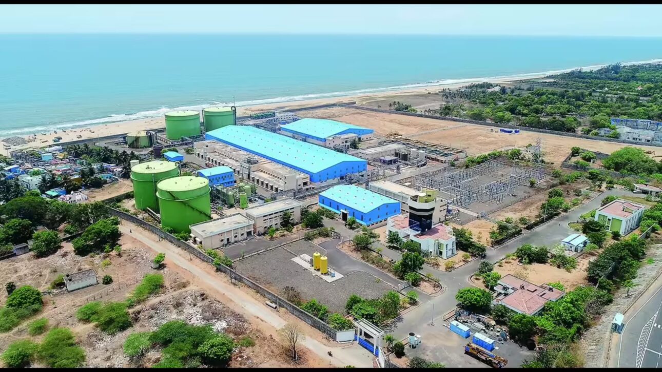 Planta de desalinización en Chennai producirá 400 millones de litros por día con ósmosis inversa para reforzar abastecimiento urbano.
