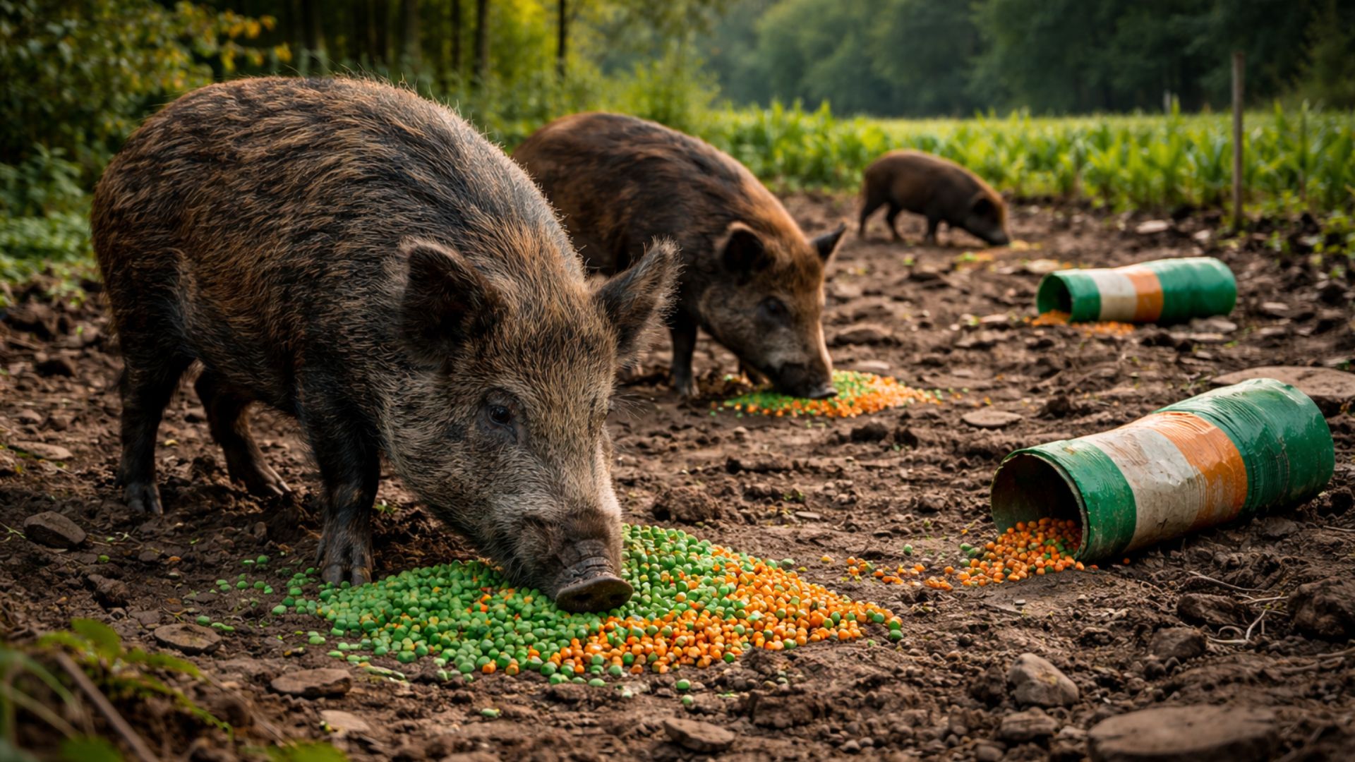 Texas autoriza uso restrito de isca com warfarina para controlar javalis ferais e reduzir prejuízos de US$ 500 milhões na agricultura.
