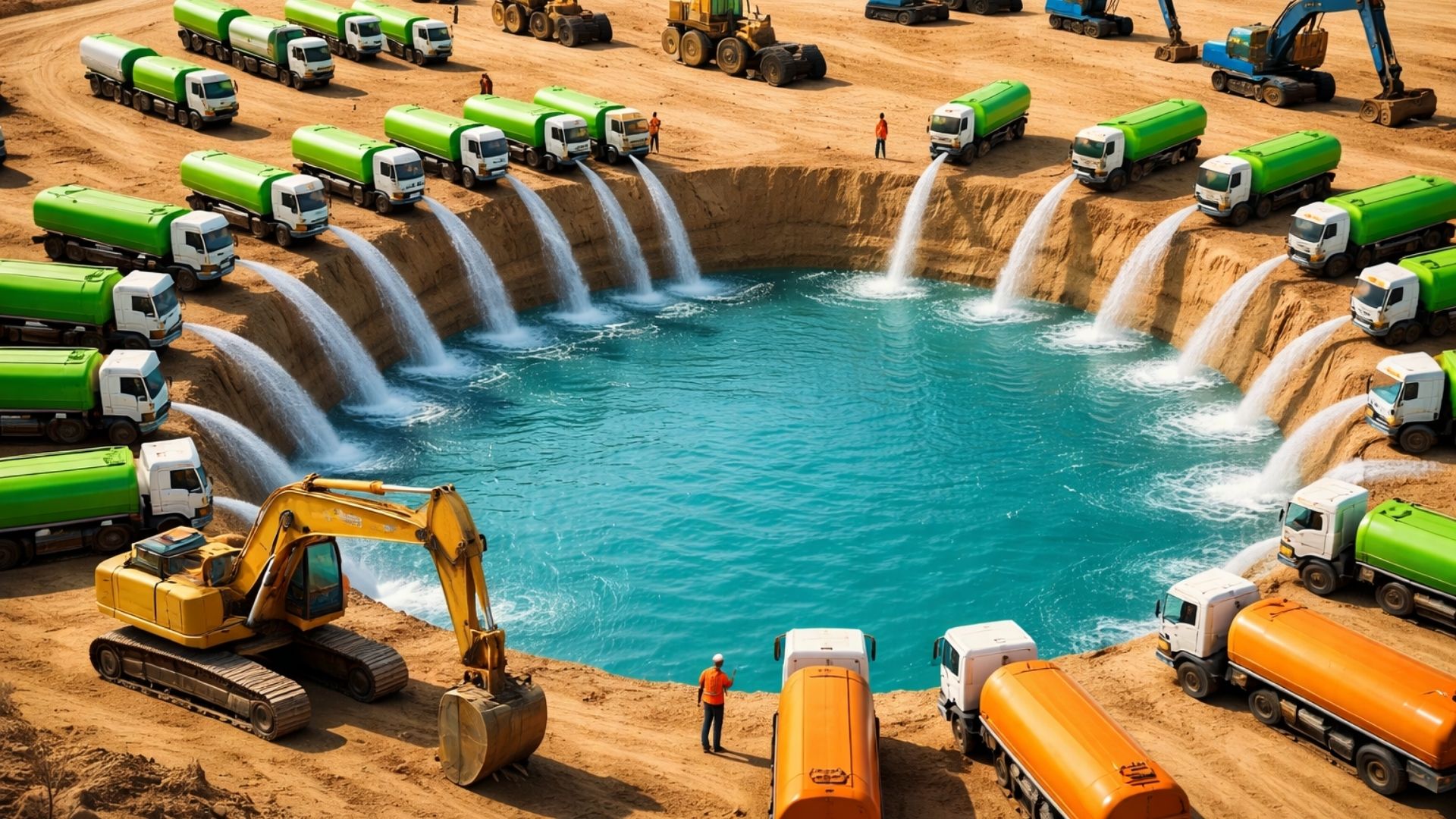 Sistema hídrico de Israel leva água ao deserto com aqueduto de 130 km e dessalinização do Mediterrâneo, mudando o abastecimento.