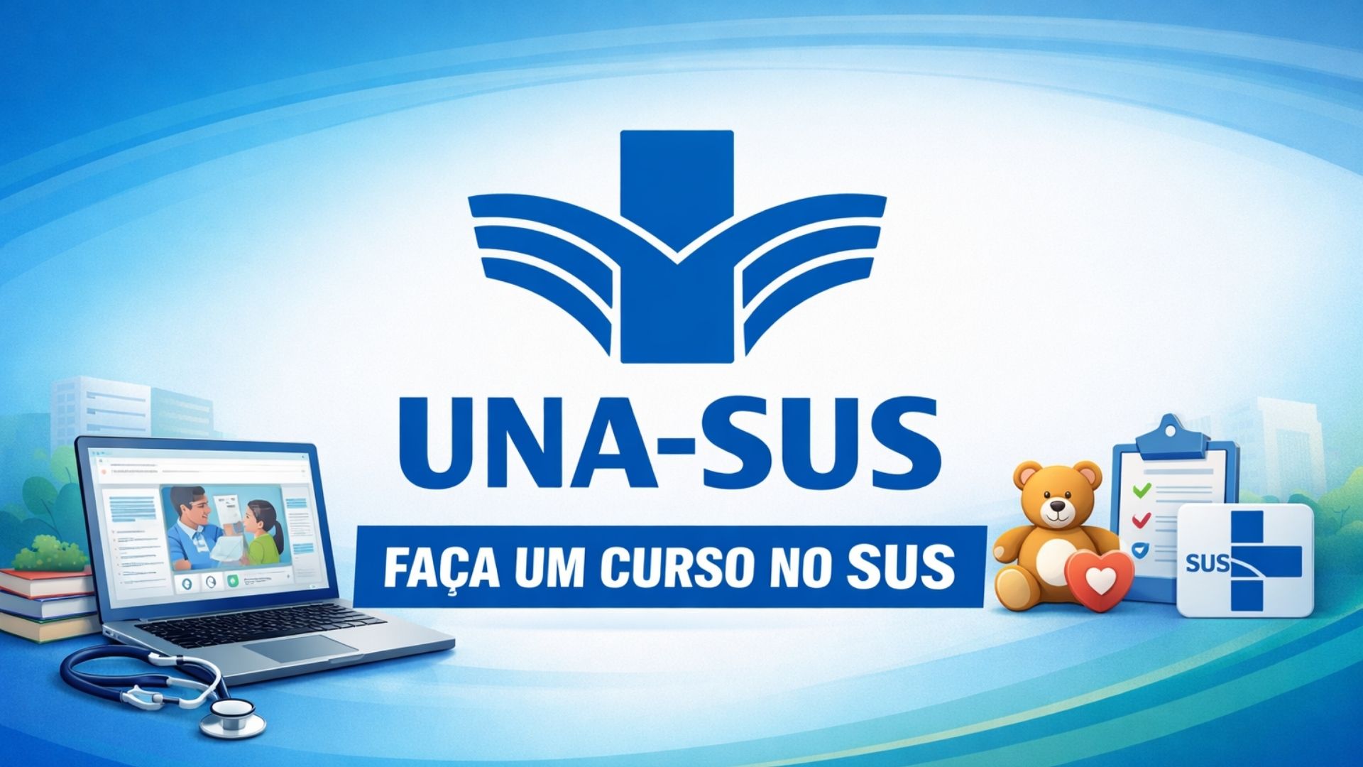 Curso gratuito EAD da UFMG e UNA-SUS oferece 20 mil vagas com certificado para profissionais da saúde na atenção primária infantil.