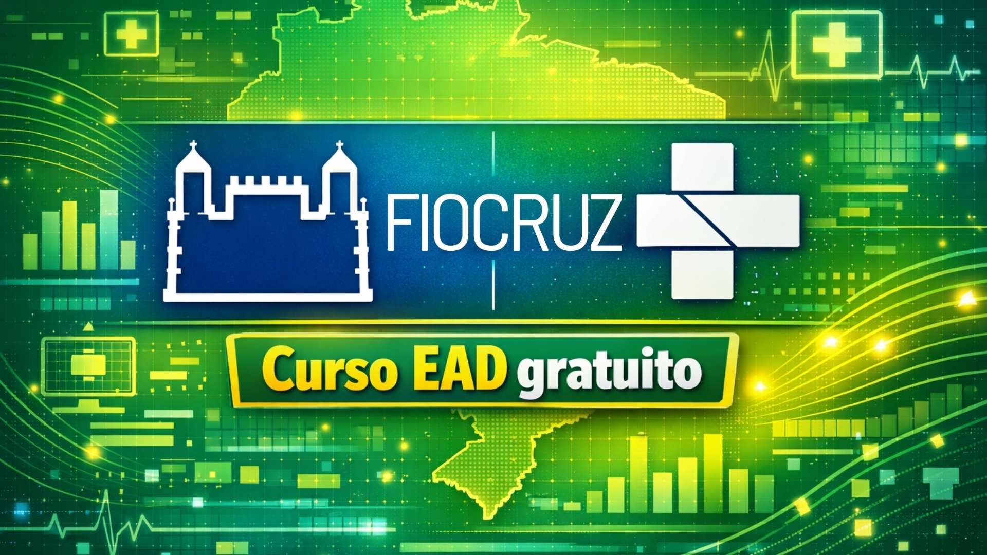 Fiocruz abre inscrições para especialização gratuita e EAD em dados e sistemas de informação no SUS, com vagas nacionais e foco em saúde digital.