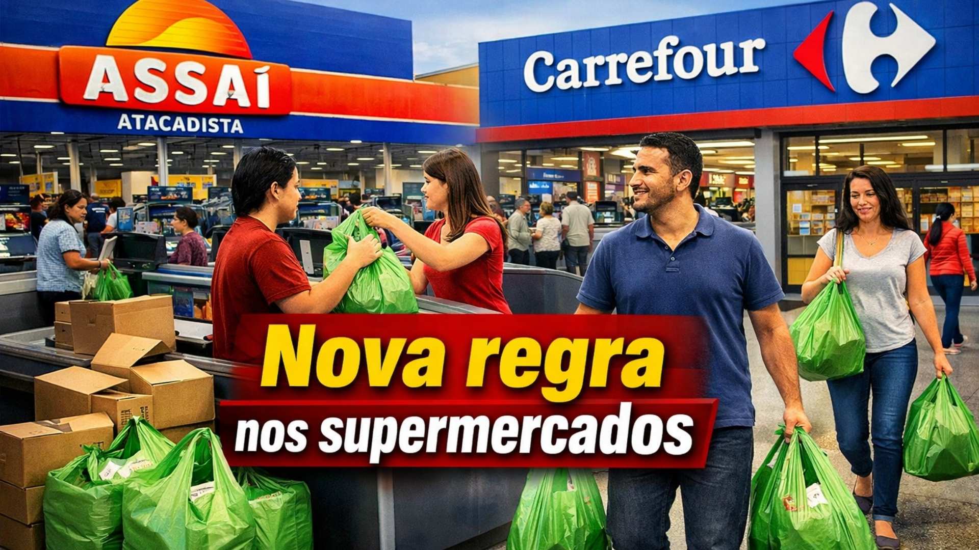 Lei municipal em Marília proíbe cobrança por sacolas ecológicas e prevê multas em UFESP para comércios sem alternativa gratuita ao consumidor.